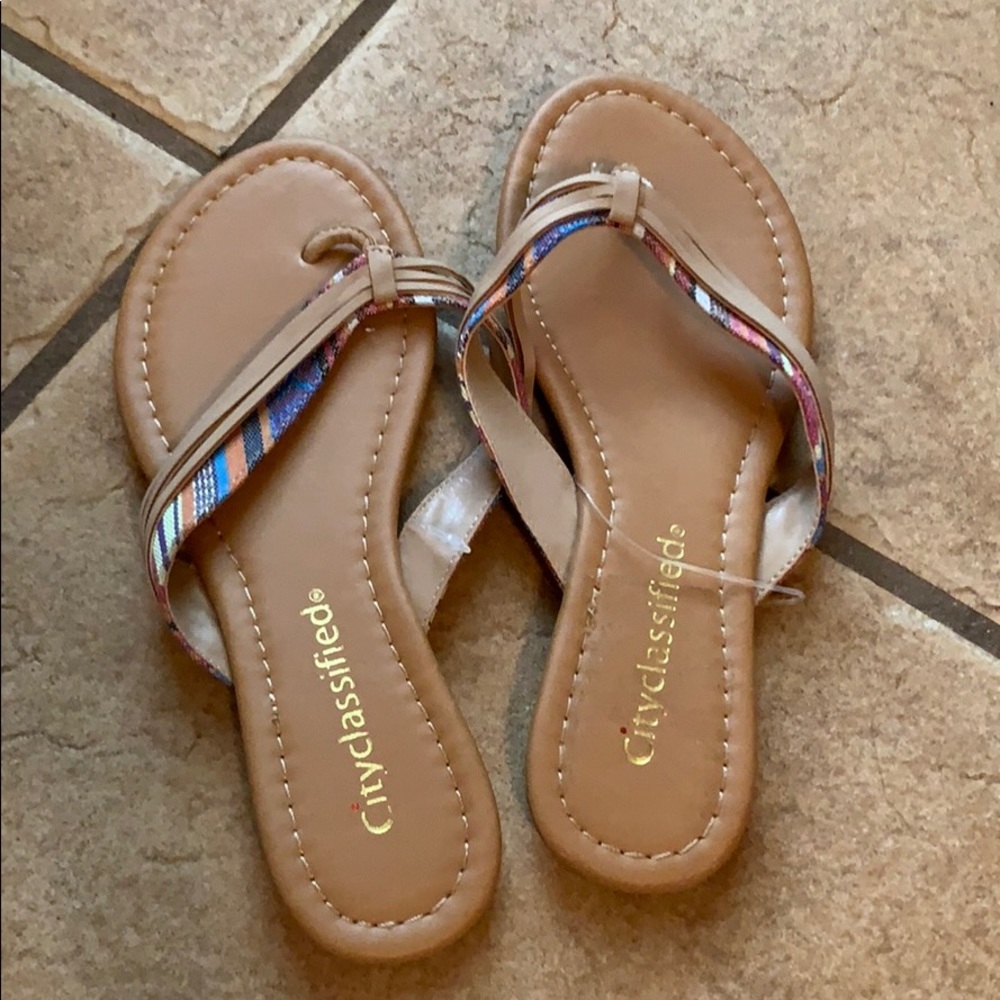 Colorful sandals